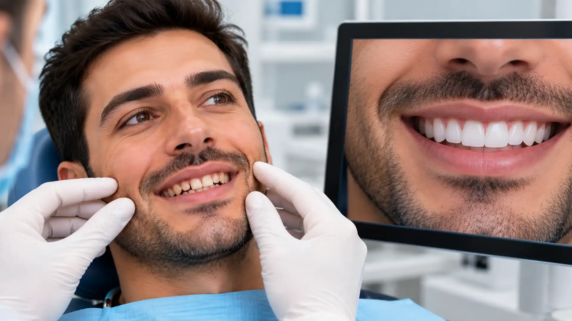 Évaluation esthétique avant le remodelage des dents en Turquie