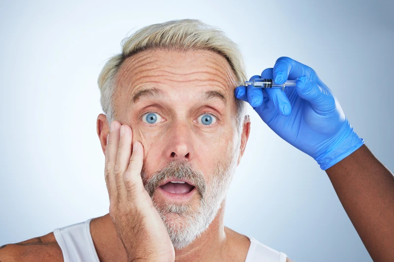 erkekler icin botoks enjeksiyonu