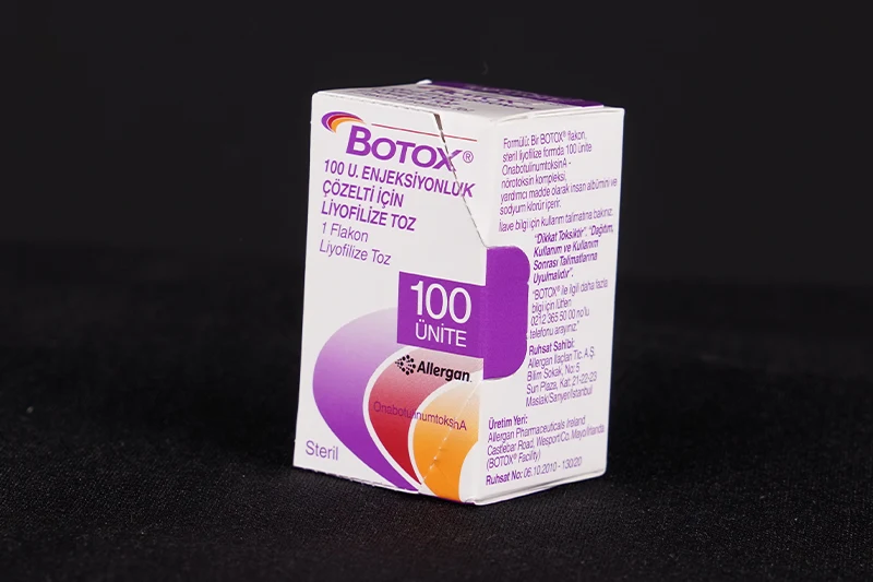 Botoks tedavisinde kullanılan botulinum toksin ürünü.