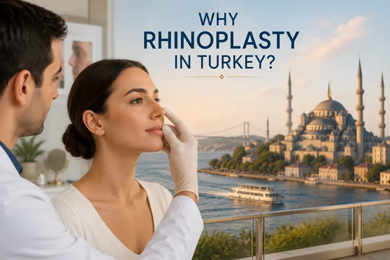 Türkiye'de burun estetiği için doktor konsültasyonu