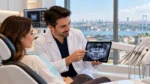 Türkiye’de diş kliniği seçimi için diş hekimi ile görüşen hasta