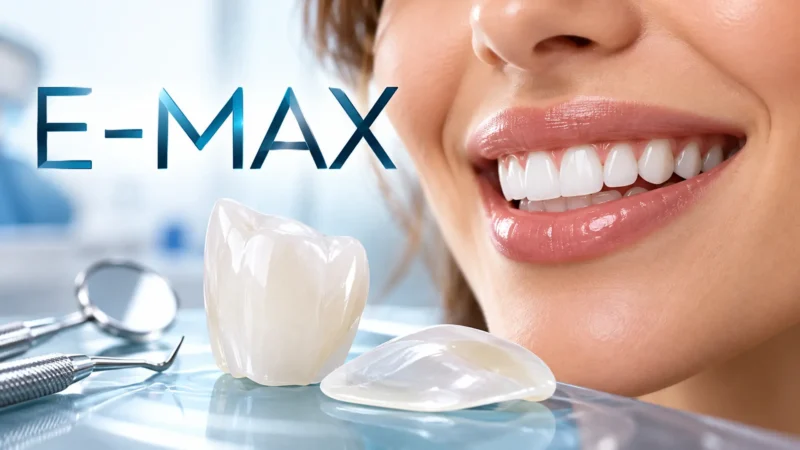 E-max diş kaplama uygulaması